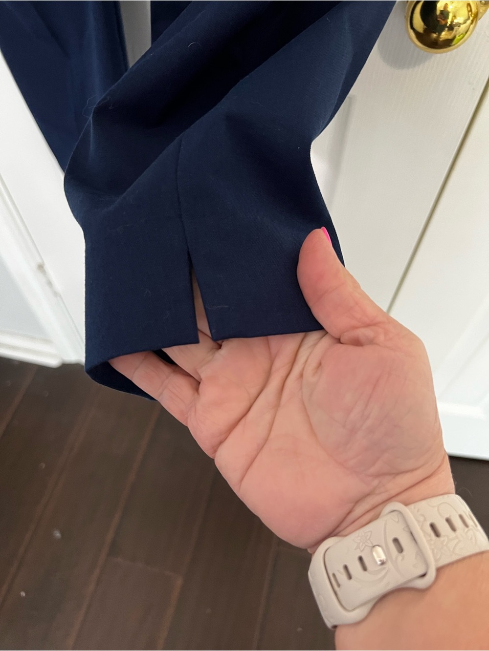 crown & ivy Men's Navy Dress Pants - Picture 5 of 5